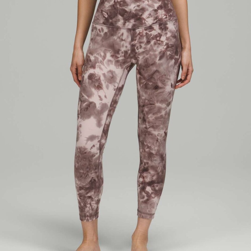 Lululemon athletica Diamond Dye Leggings - Grey/Purple